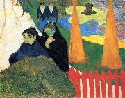 Paul Gauguin Arlesiennes painting